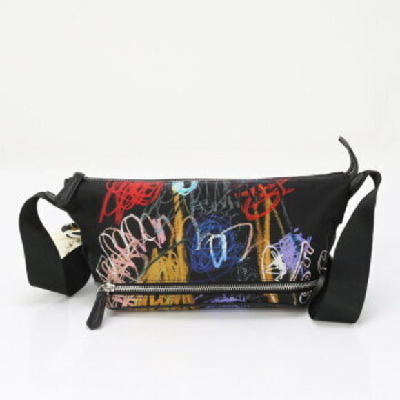 Fendi Noel Fielding leather crossbody bag waist shoulder - Picture 2 of 12